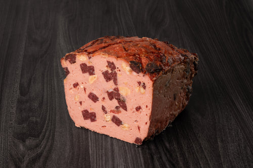 Black and Crunch Kas Leberkäse
